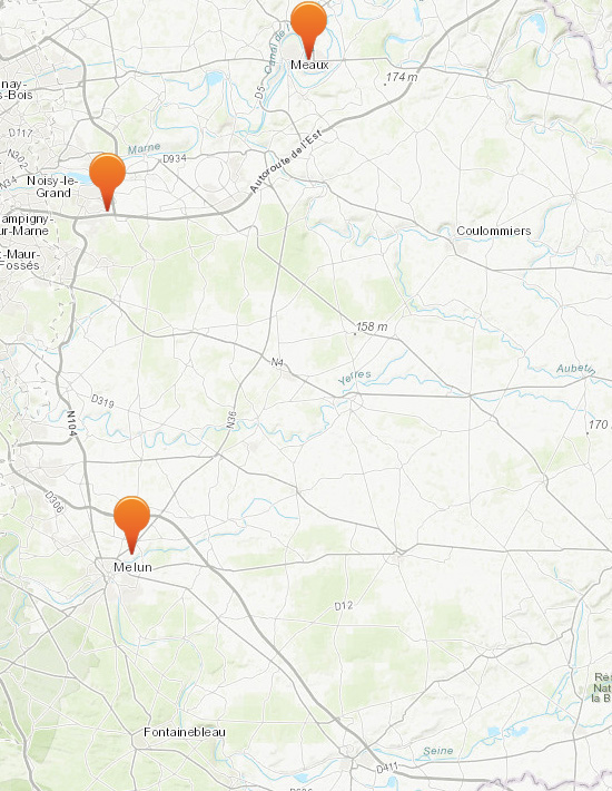 Seine-et-Marne : Carte des Experts Cafards