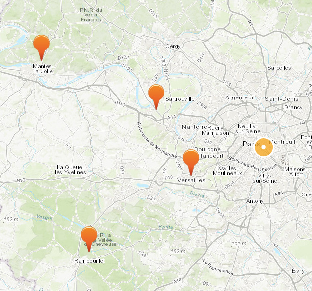 Yvelines : Carte des Experts Cafards